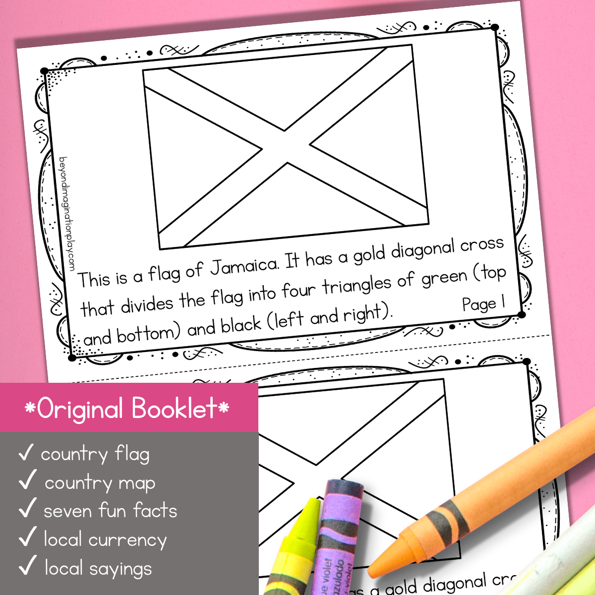 Jamaica Country Study Activity Pack