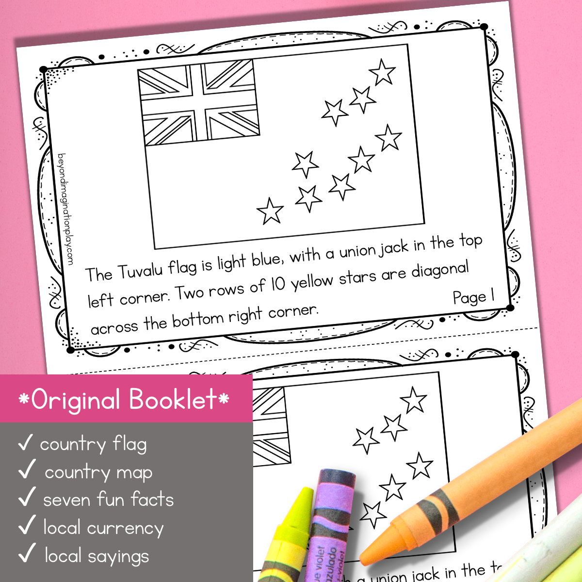 Tuvalu Country Study Activity Pack