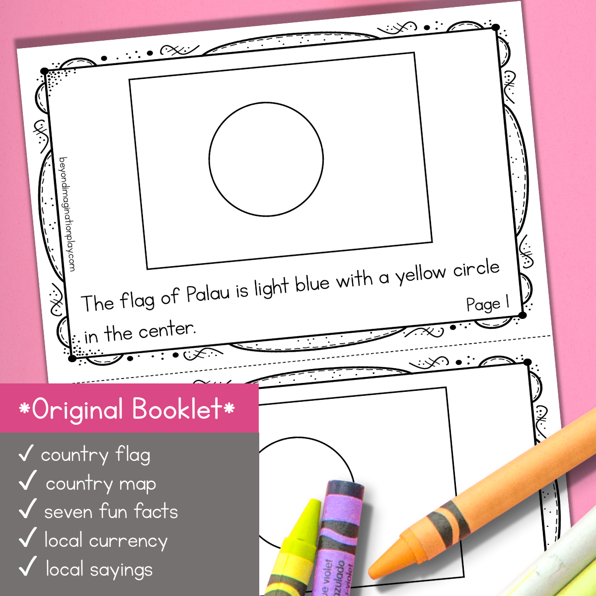 Palau Country Study Activity Pack
