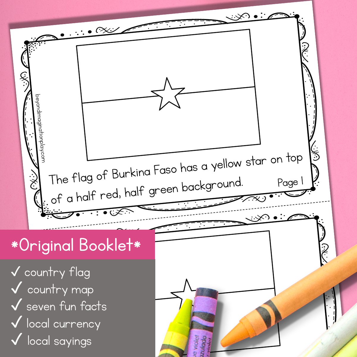 Burkina Faso Country Study Activity Pack