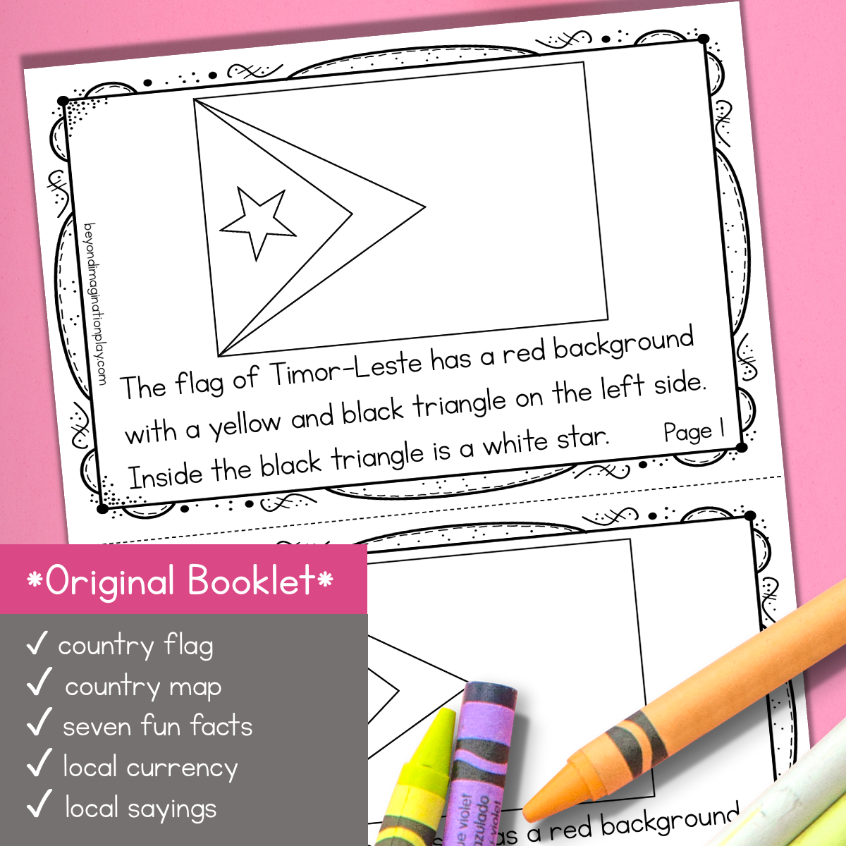 Timor-Leste Country Study Activity Pack