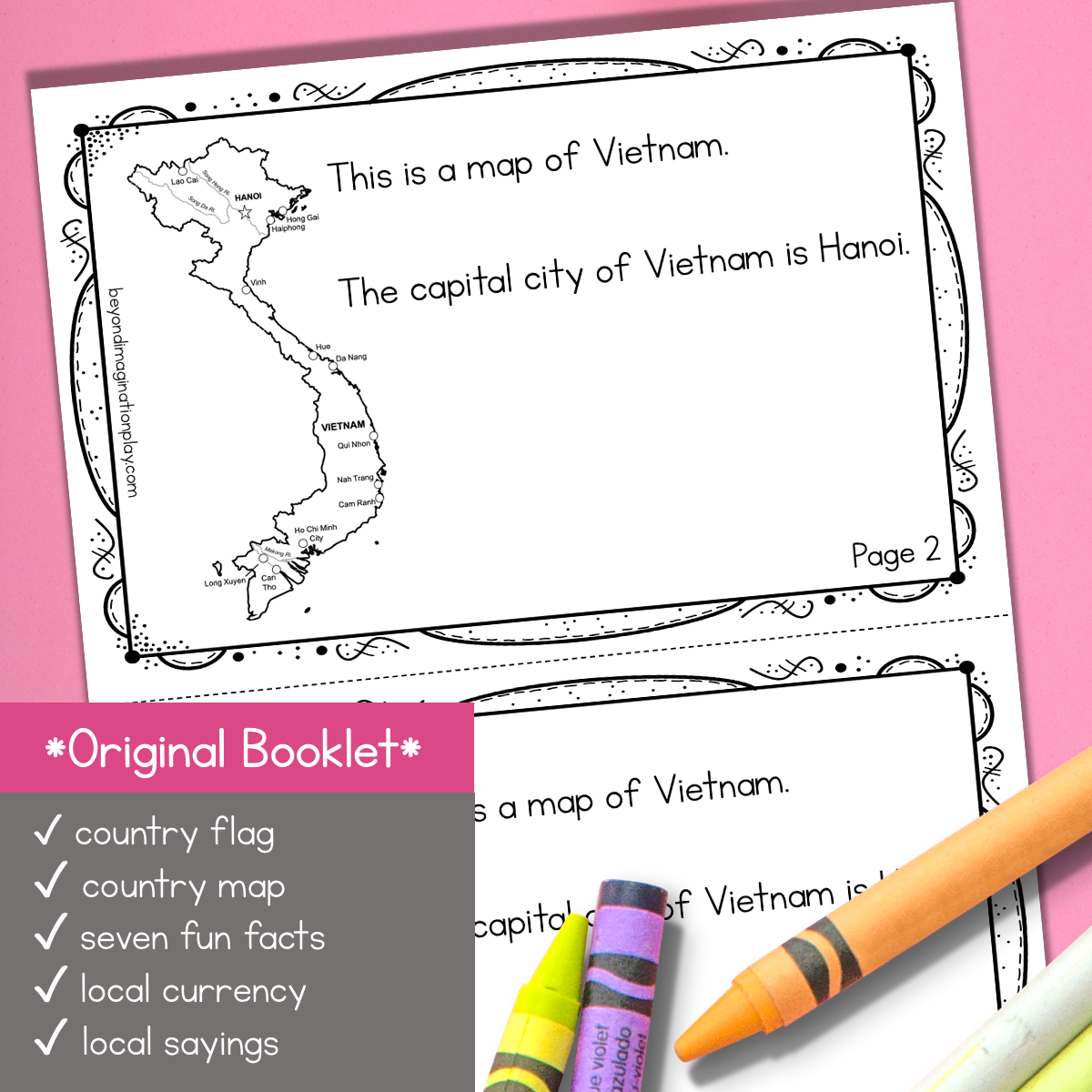 Vietnam Country Study Activity Pack