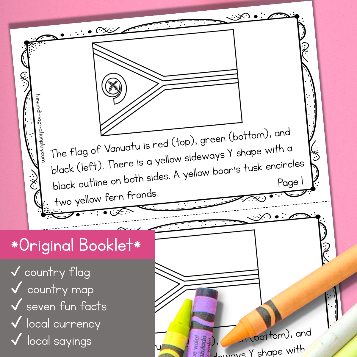 Vanuatu Country Study Activity Pack