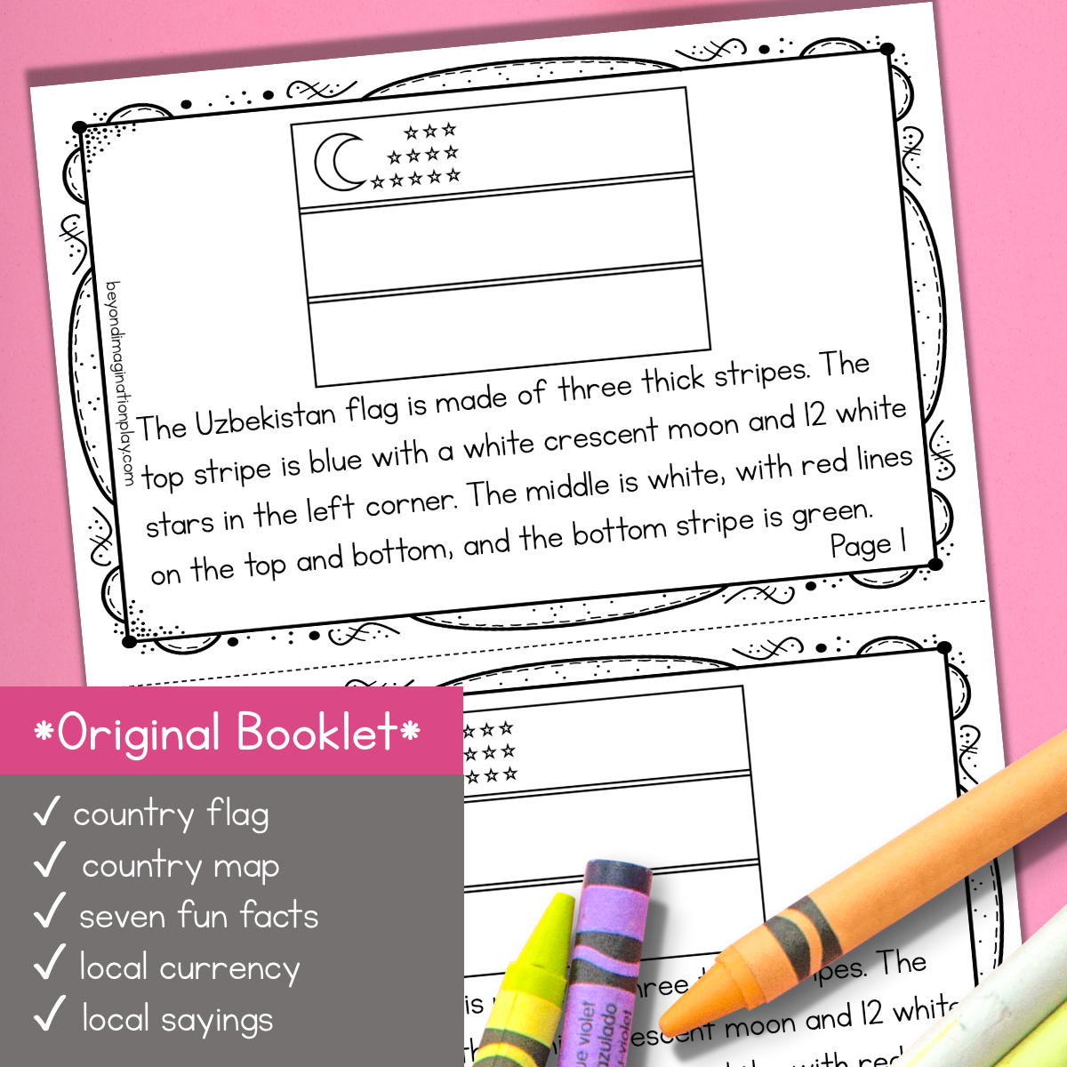 Uzbekistan Country Study Activity Pack