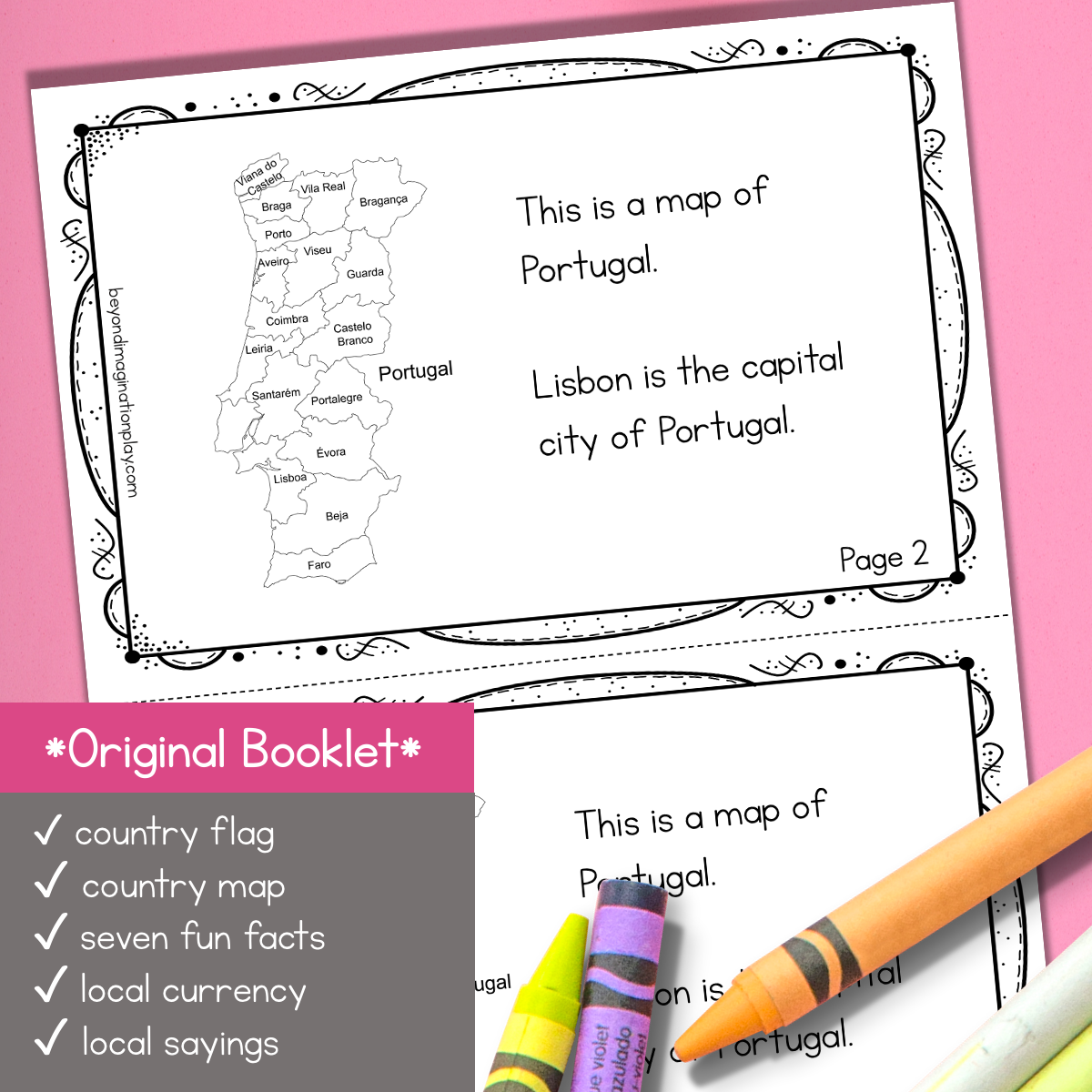 Portugal Country Study Activity Pack