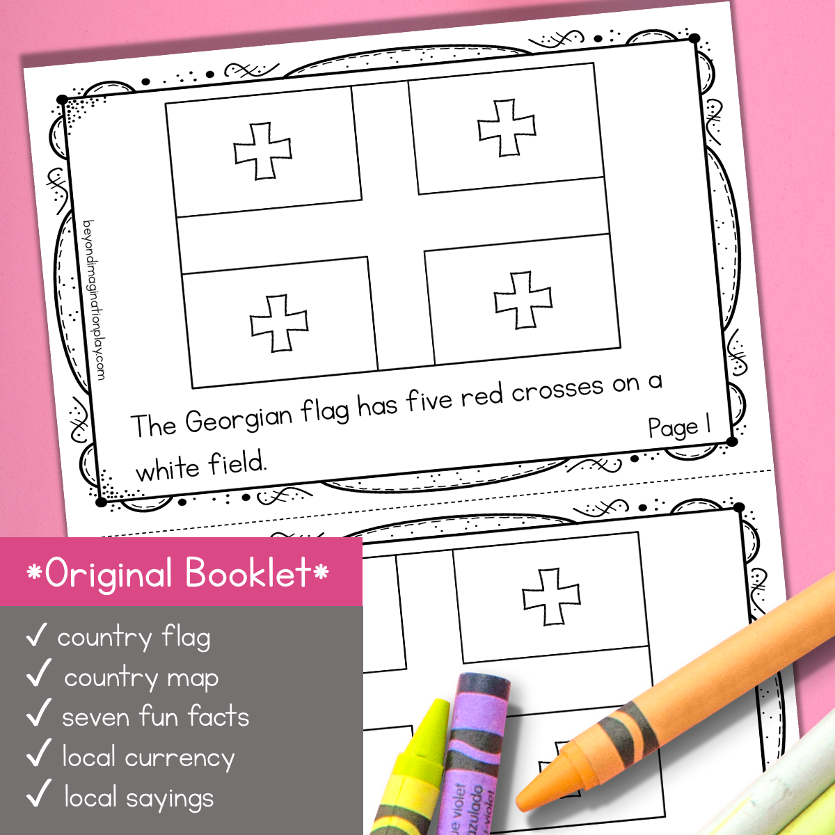 Georgia Country Study Activity Pack