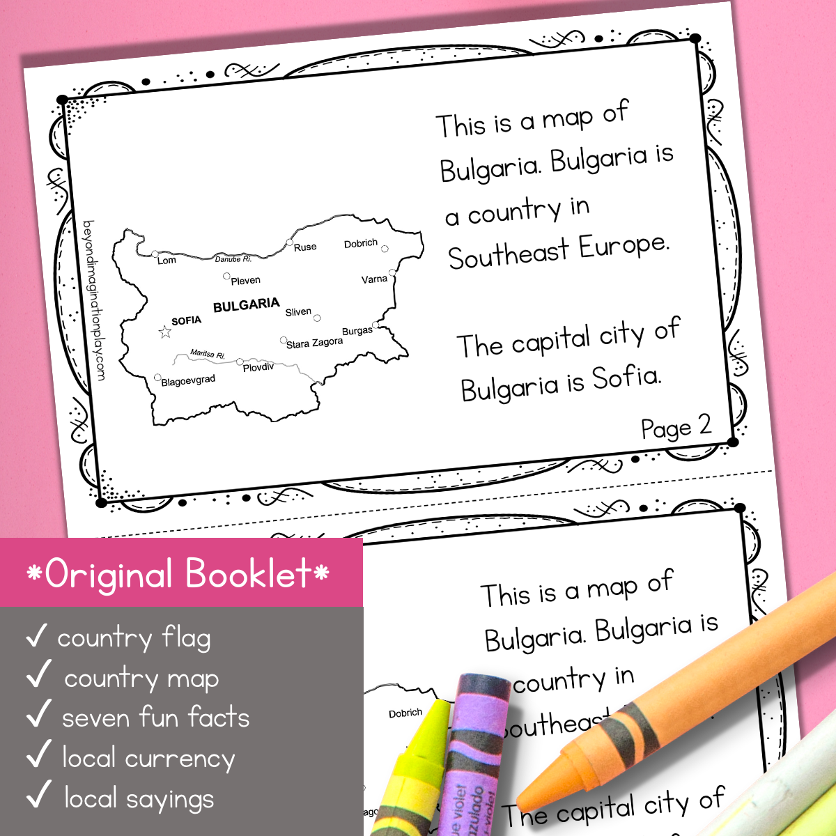 Bulgaria Country Study Activity Pack