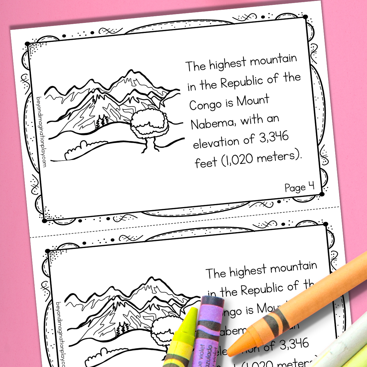 Congo Country Study Activity Pack
