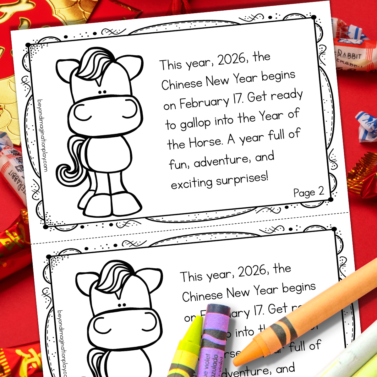 Chinese New Year 2026 Activity Pack