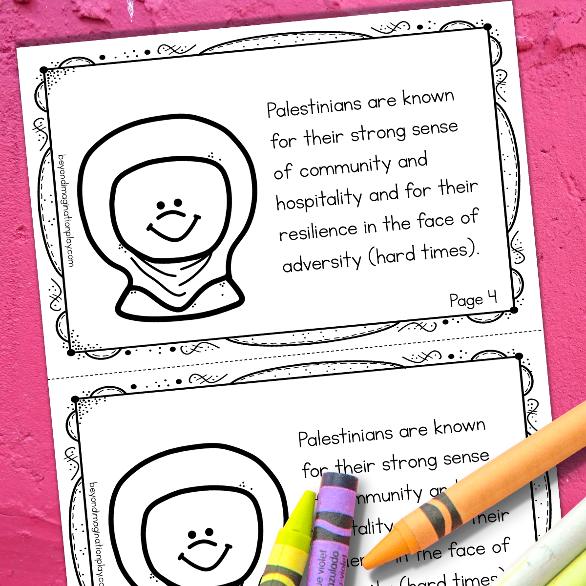 Palestine Country Study Activity Pack