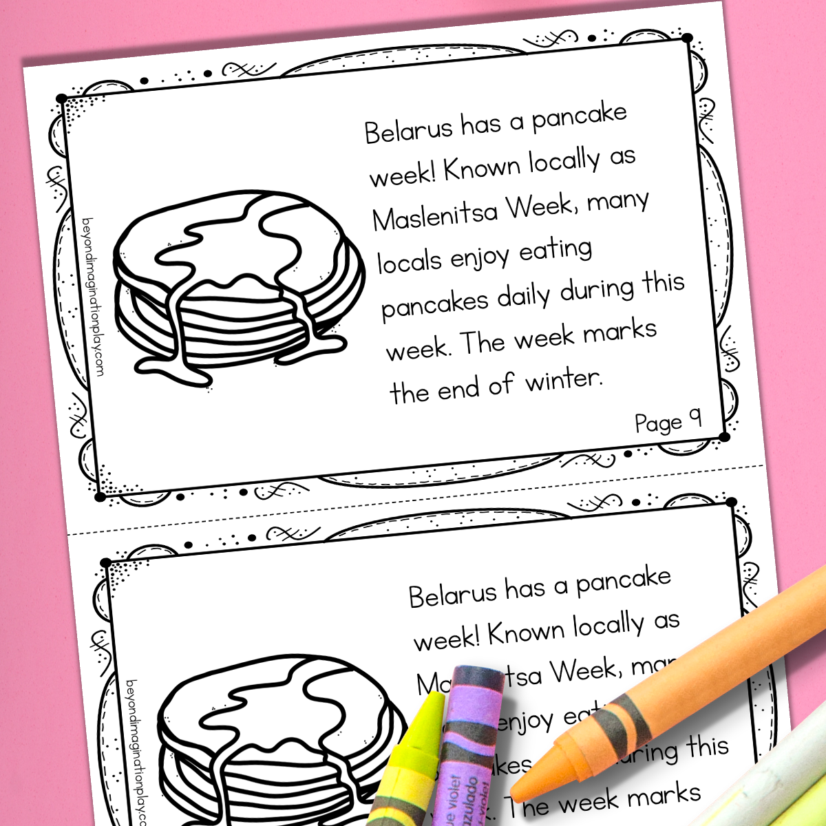 Belarus Country Study Activity Pack