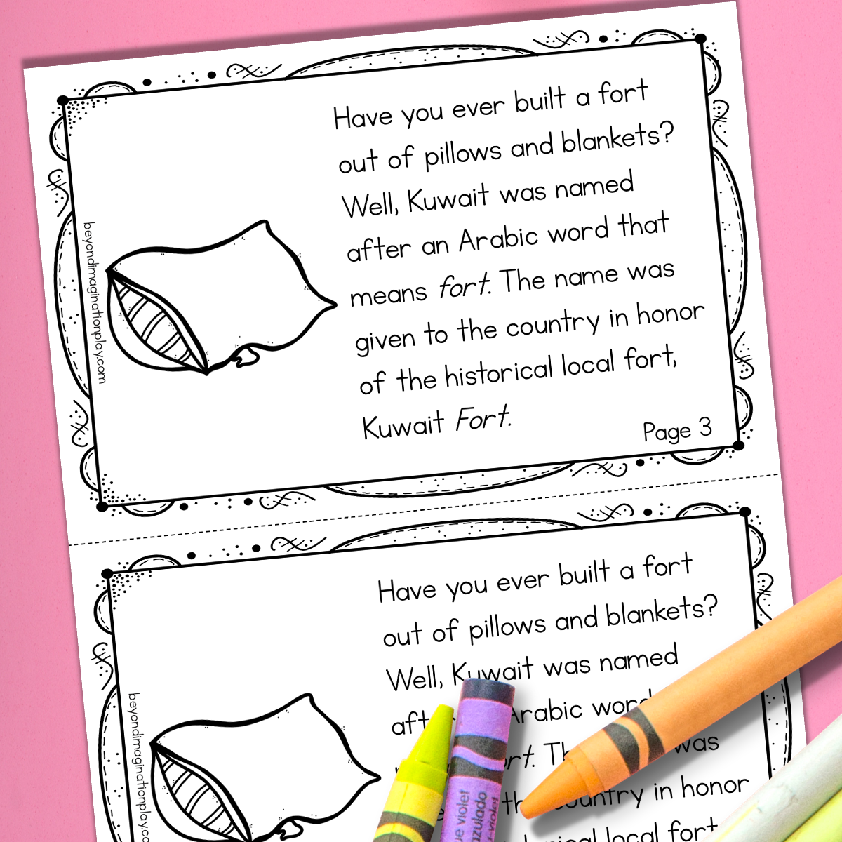 Kuwait Country Study Activity Pack