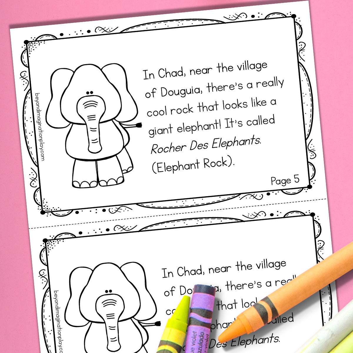 Chad Country Study Activity Pack