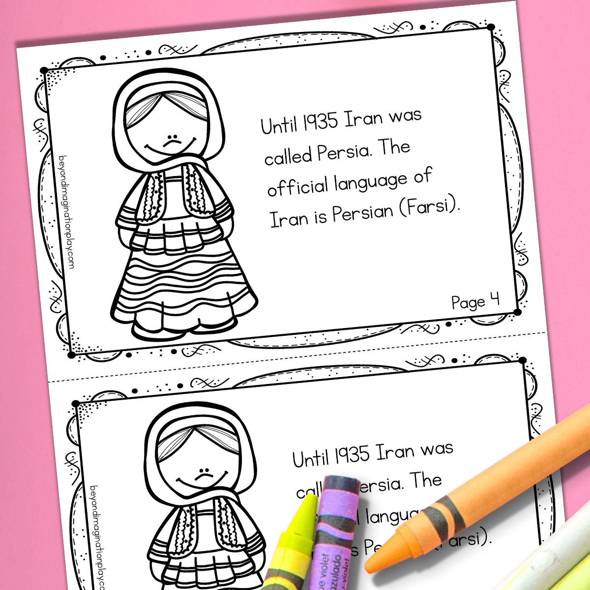 Iran Country Study Activity Pack