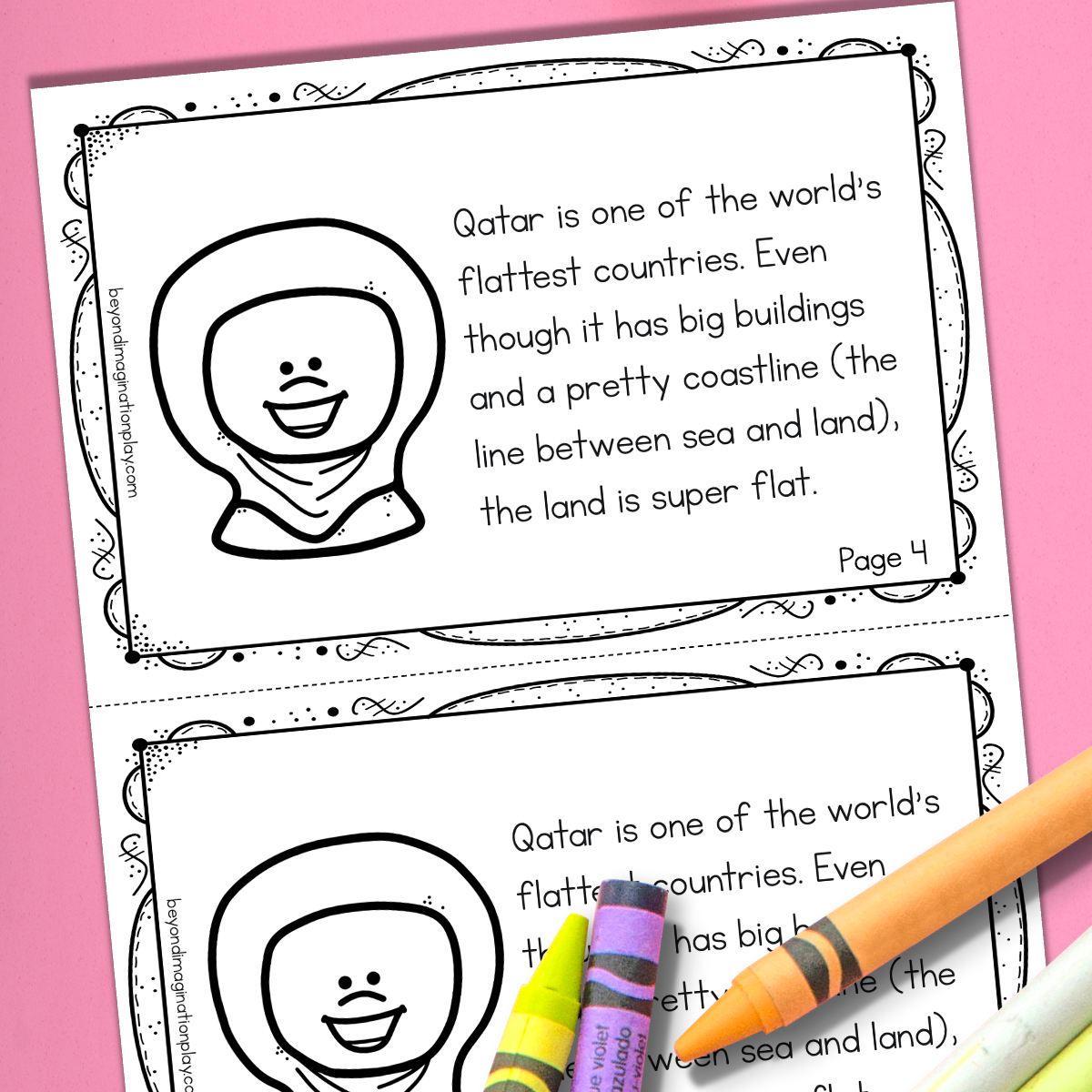 Qatar Country Study Activity Pack