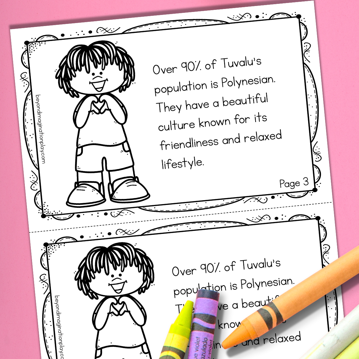 Tuvalu Country Study Activity Pack