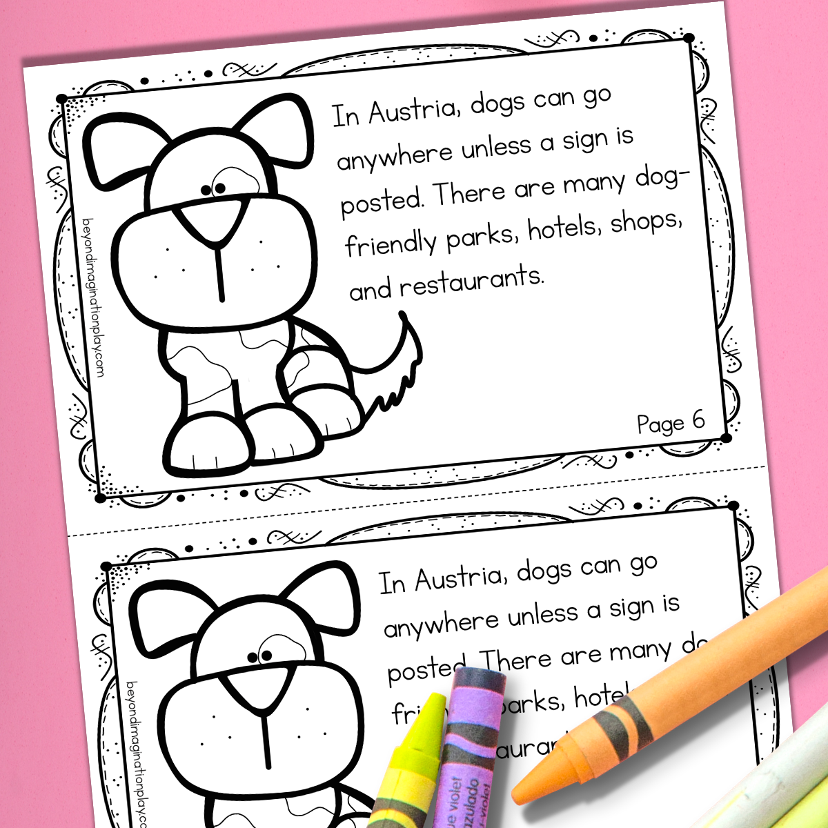Austria Country Study Activity Pack
