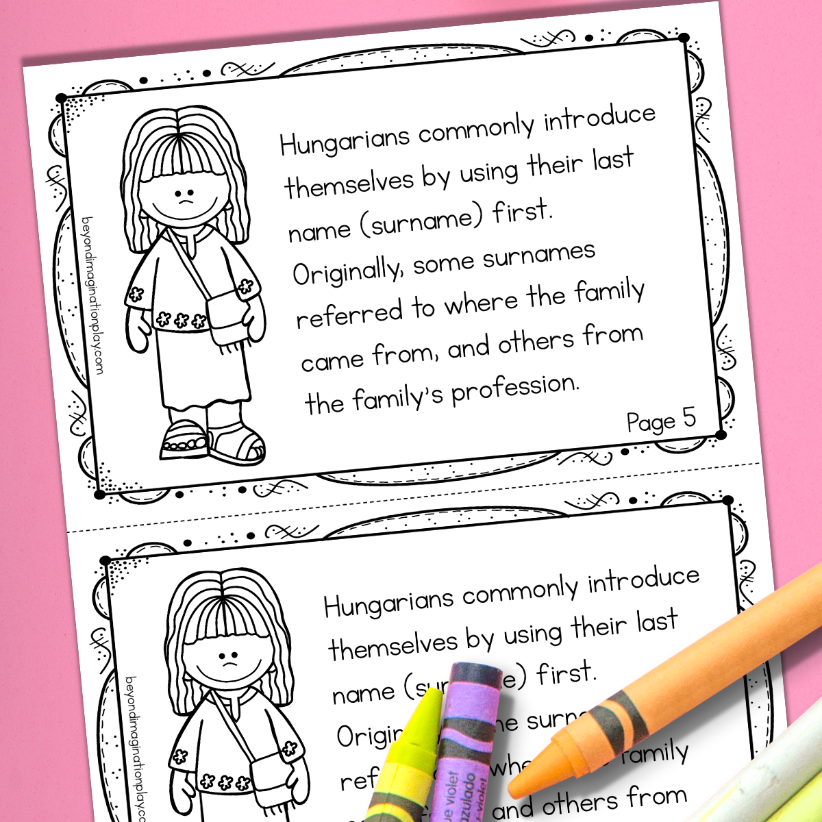 Hungary Country Study Activity Pack