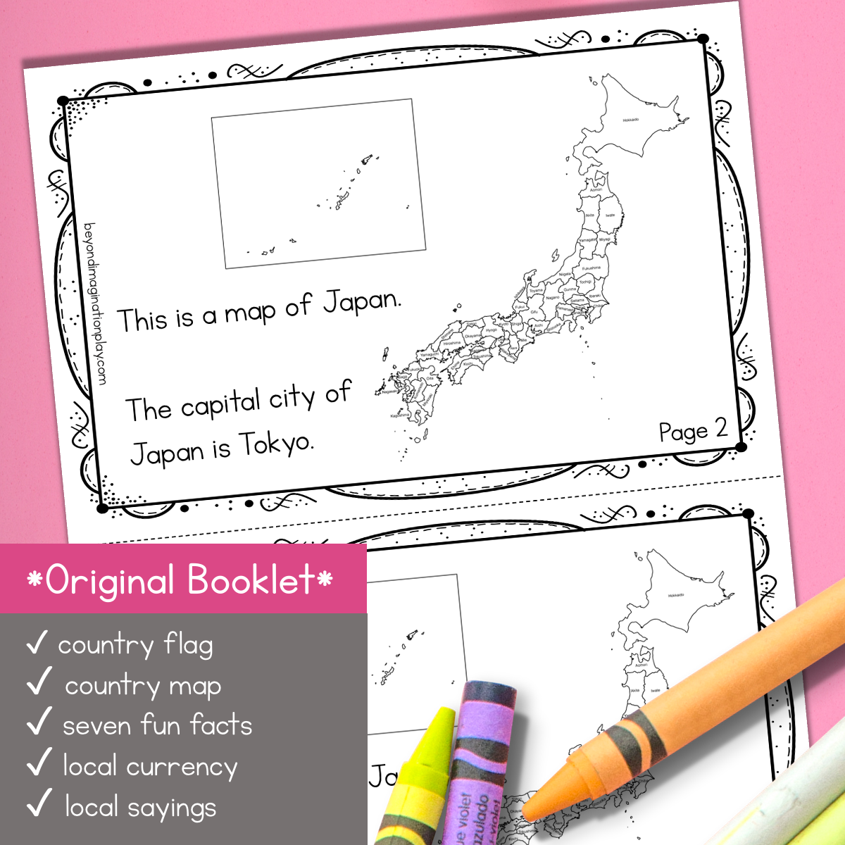 Japan Country Study Activity Pack