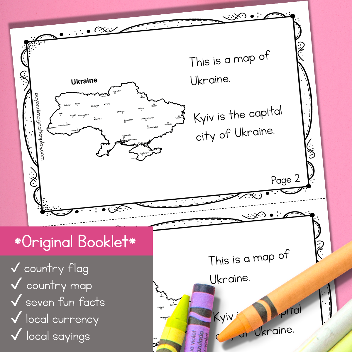 Ukraine Country Study Activity Pack
