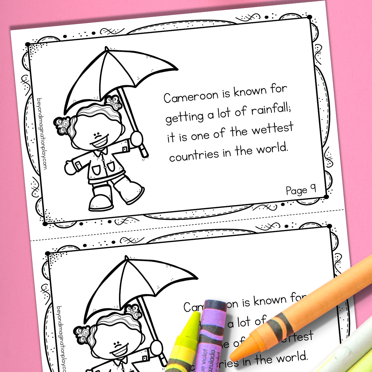 Cameroon Country Study Activity Pack