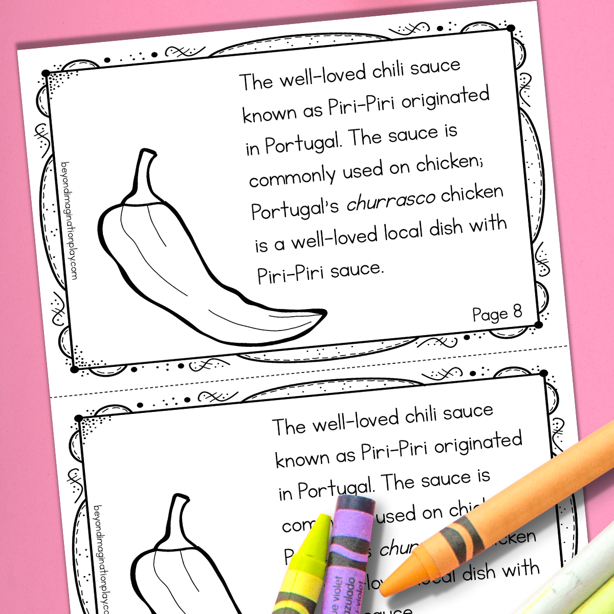 Portugal Country Study Activity Pack