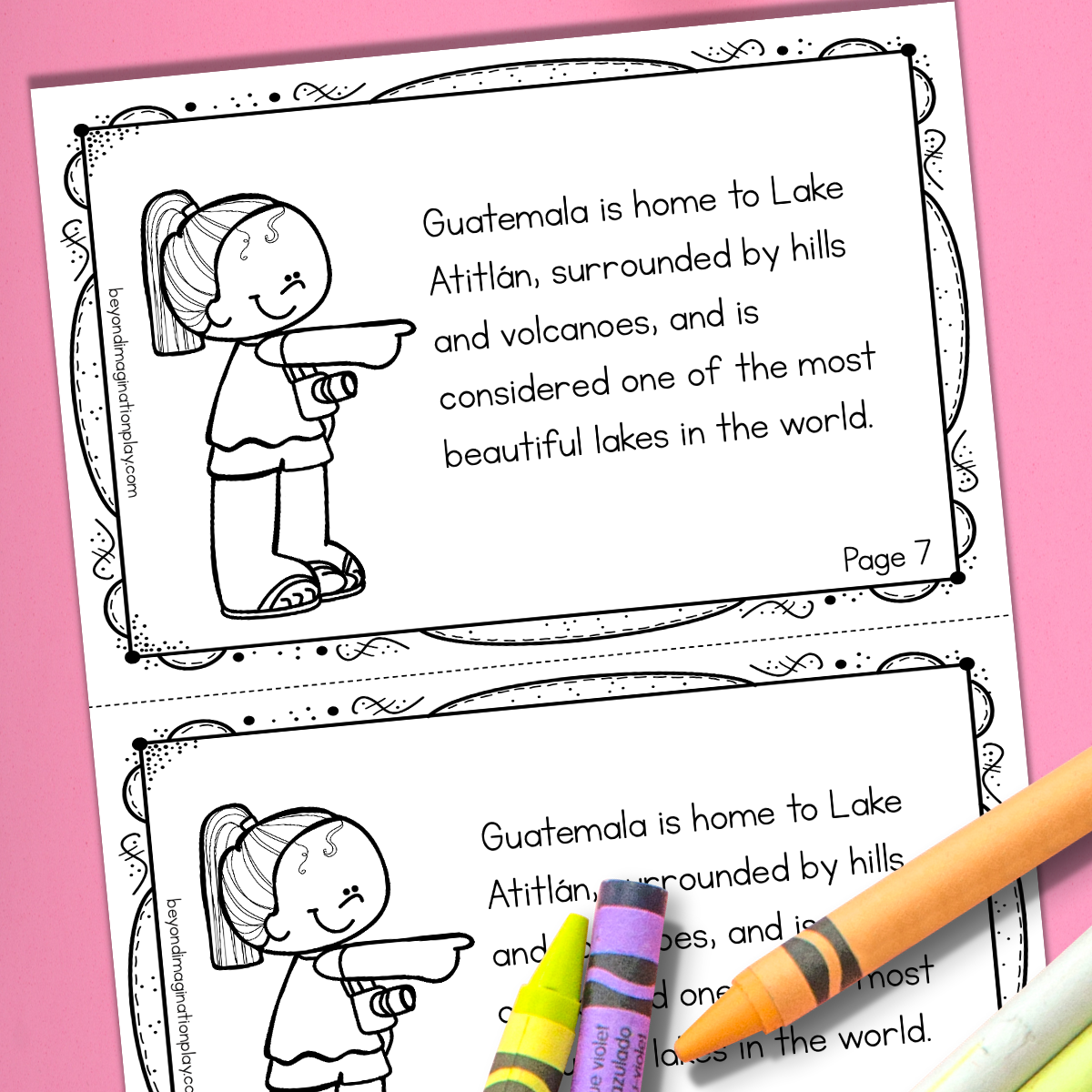 Guatemala Country Study Activity Pack