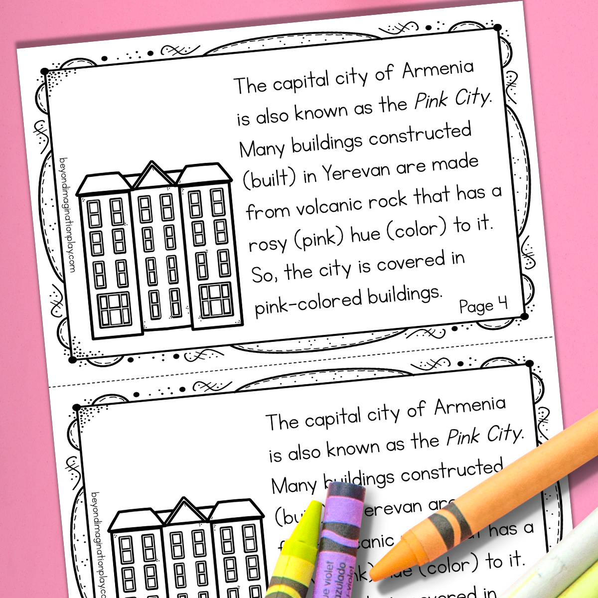 Armenia Country Study Activity Pack