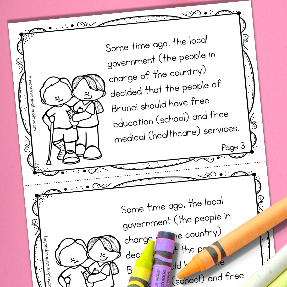 Brunei Country Study Activity Pack