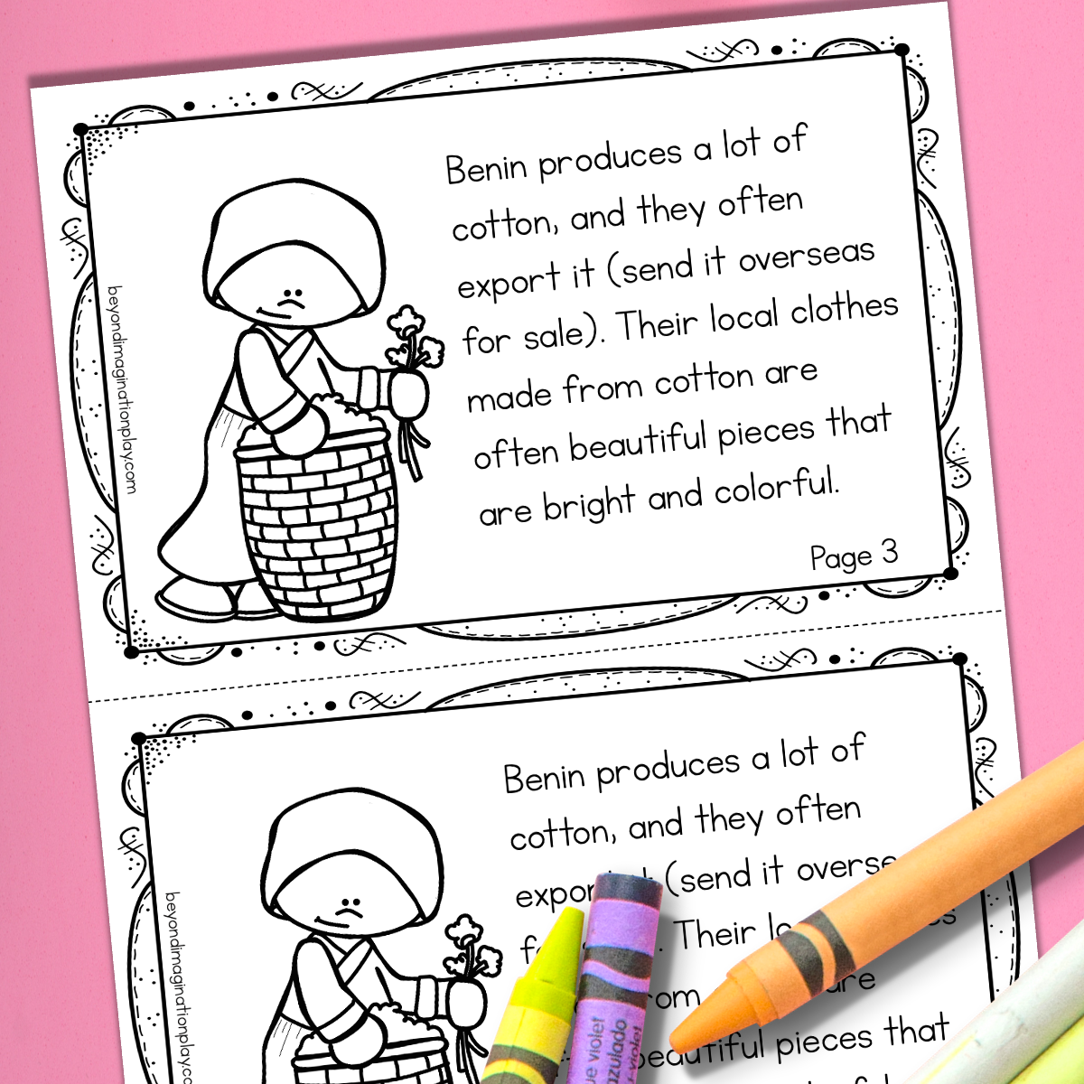 Benin Country Study Activity Pack