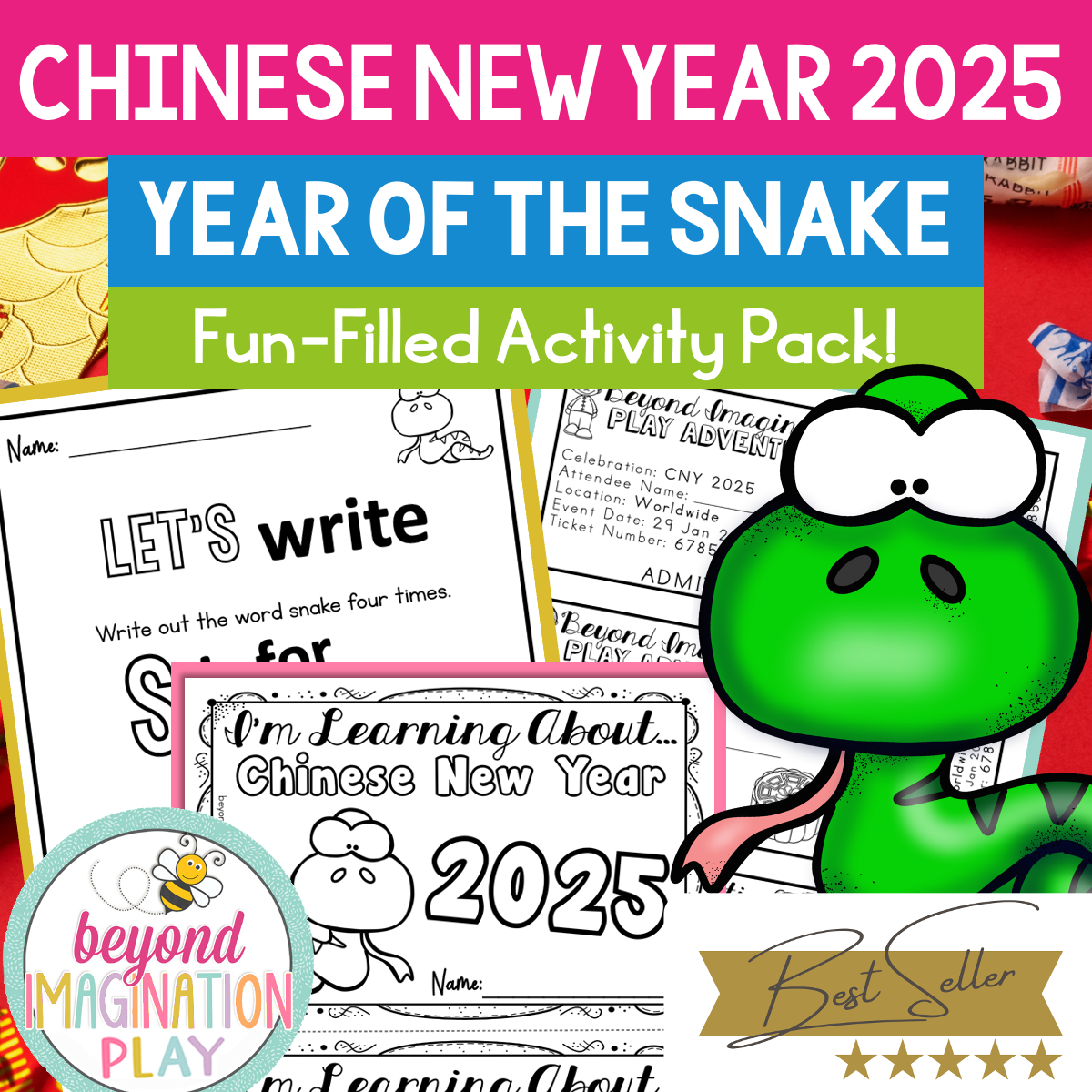 Chinese New Year 2025 Activity Pack