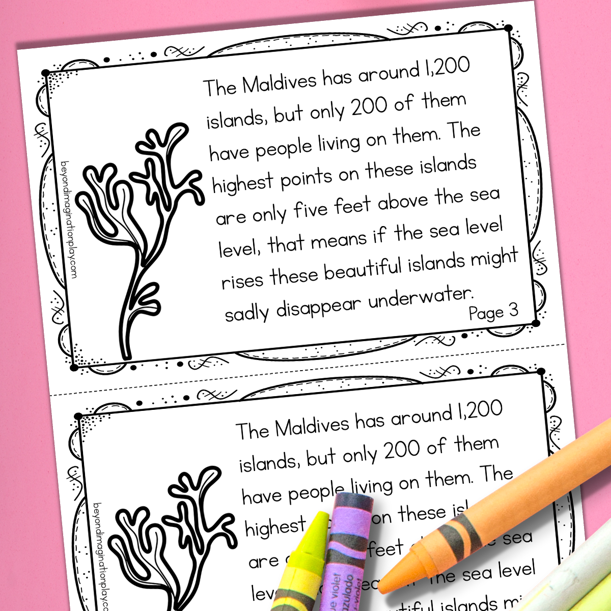 The Maldives Country Study Activity Pack