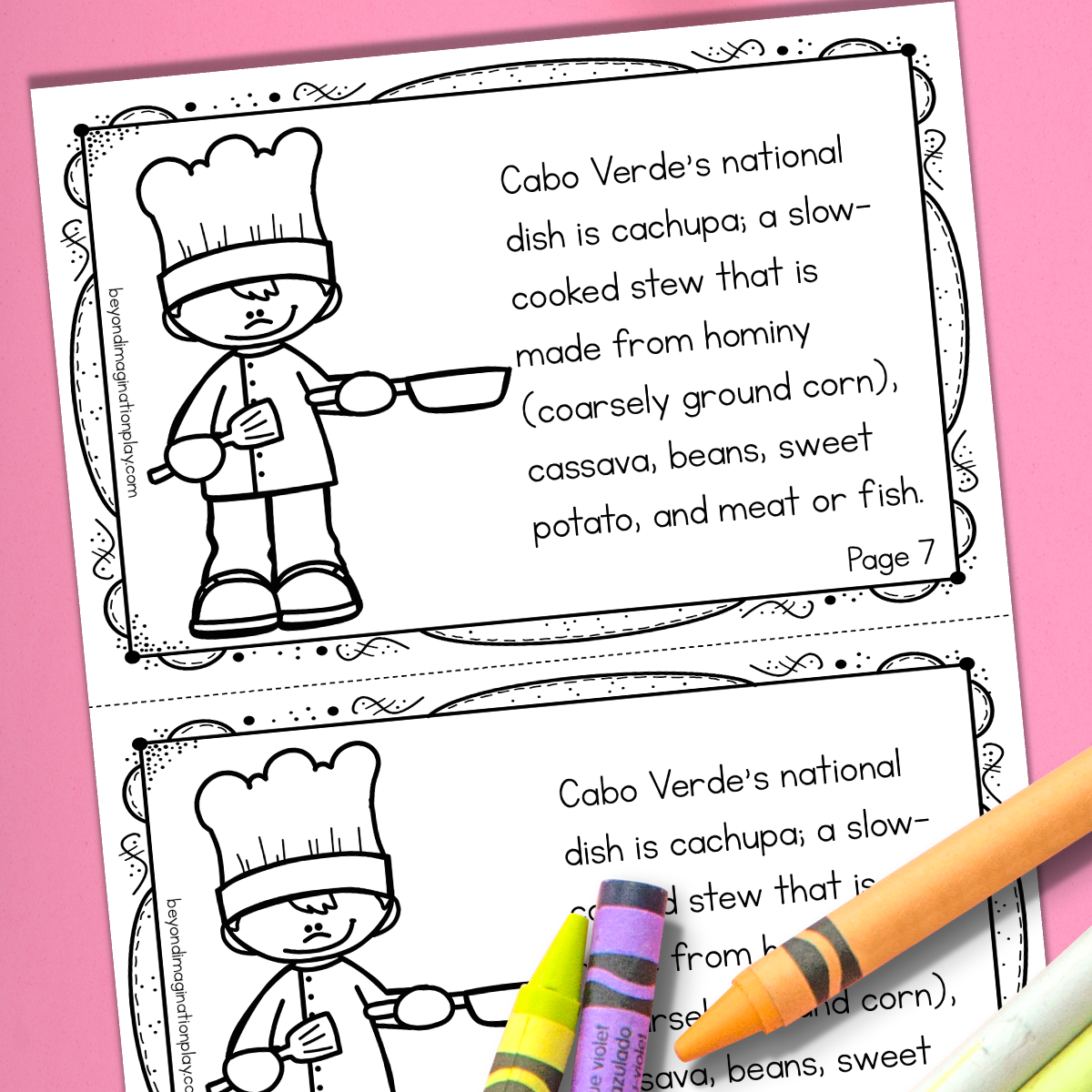 Cabo Verde Country Study Activity Pack