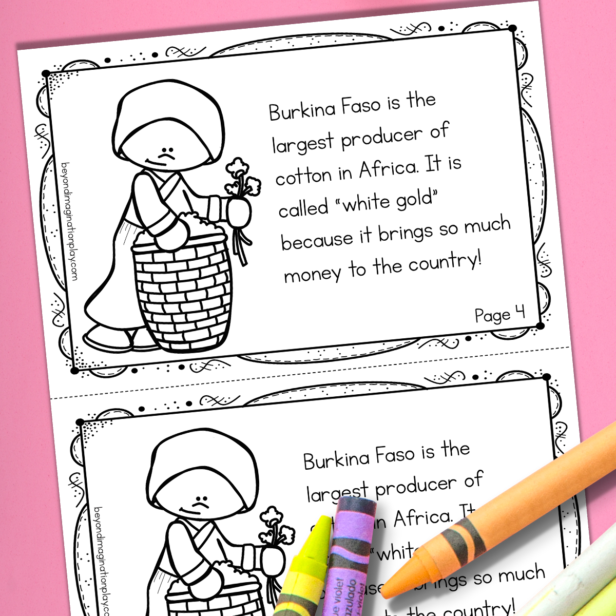 Burkina Faso Country Study Activity Pack