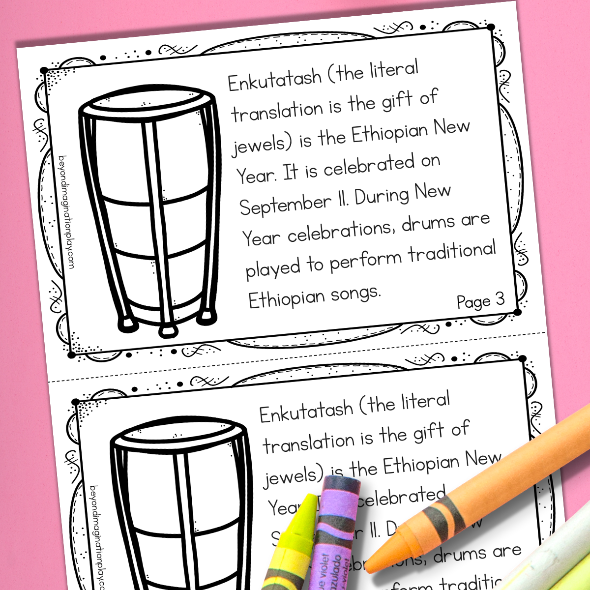 Ethiopia Country Study Activity Pack