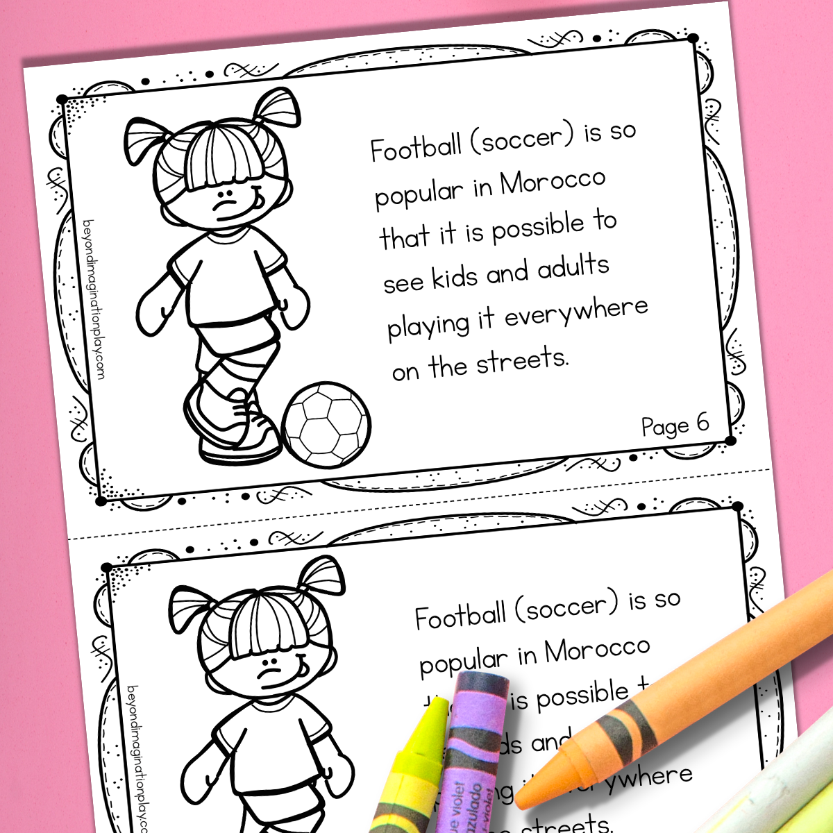 Morocco Country Study Activity Pack