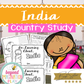 India Country Study Activity Pack