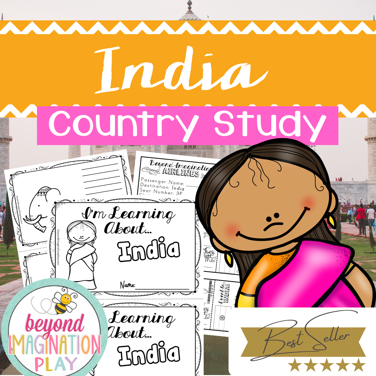 India Country Study Activity Pack