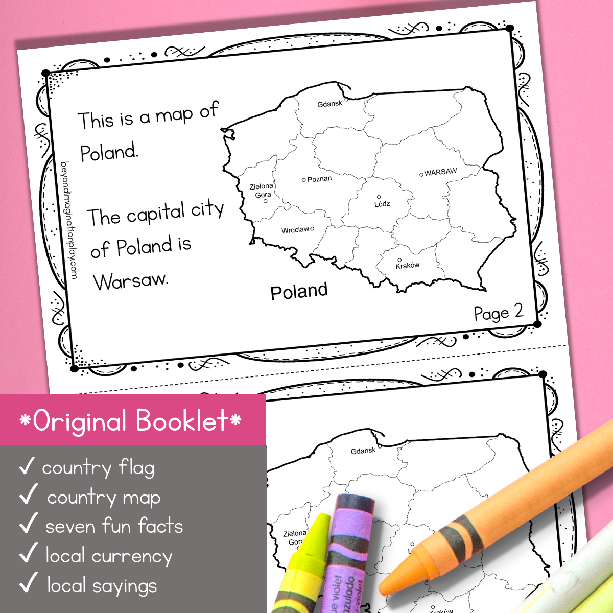 Poland Country Study Activity Pack