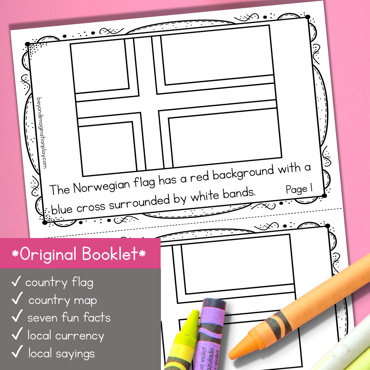 Norway Country Study Activity Pack