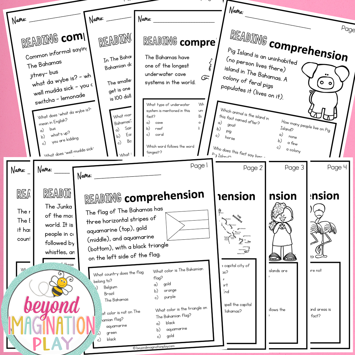 The Bahamas Country Study Activity Pack