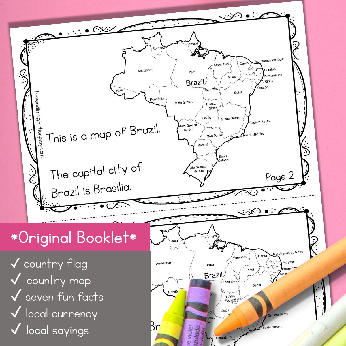 Brazil Country Study Activity Pack