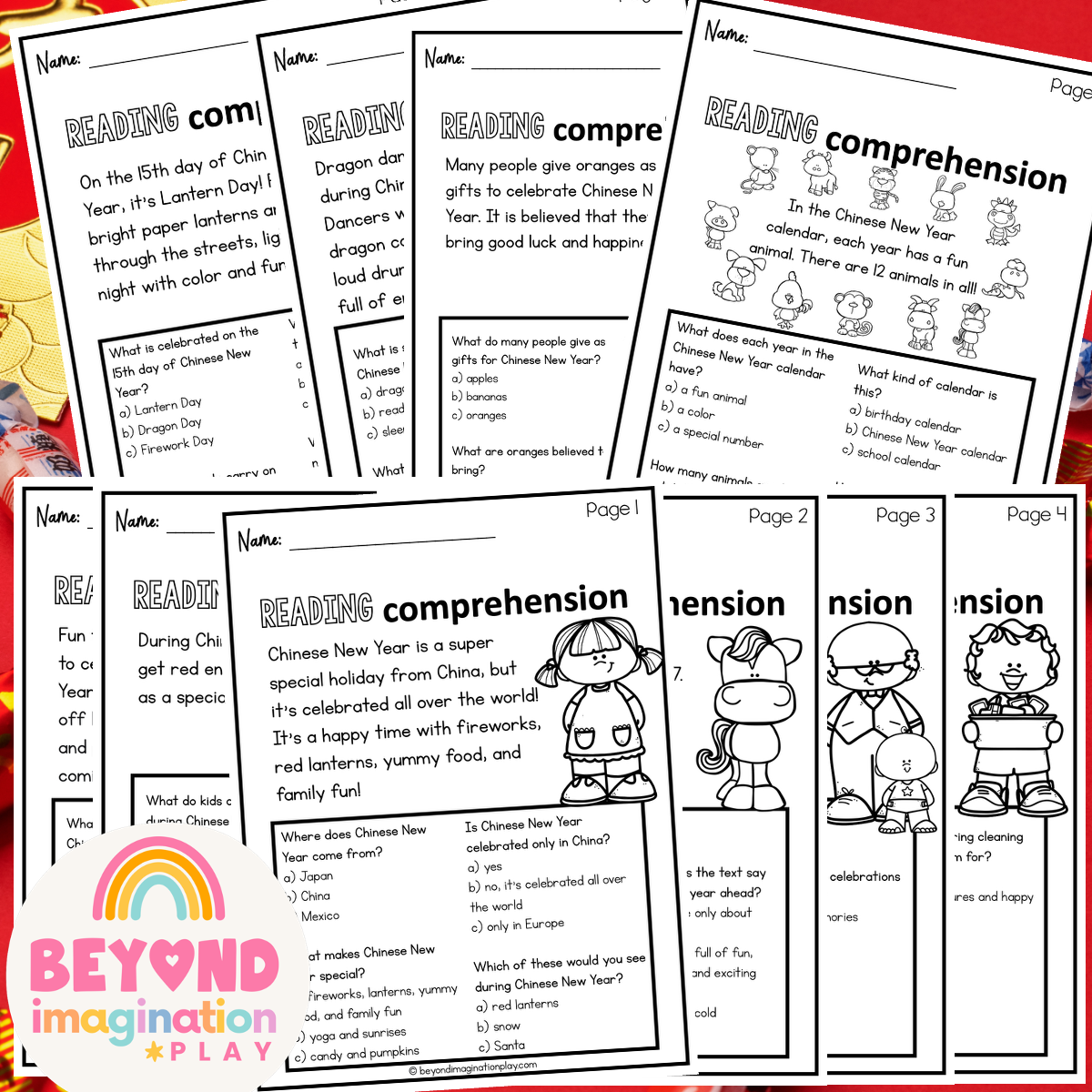 Chinese New Year 2026 Activity Pack