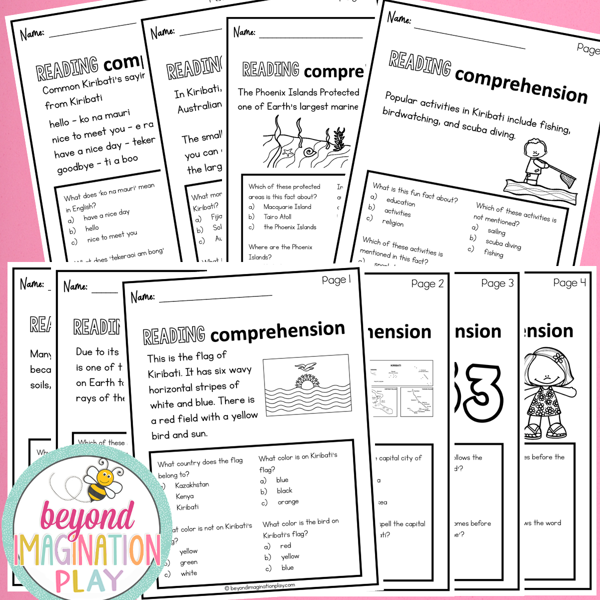 Kiribati Country Study Activity Pack