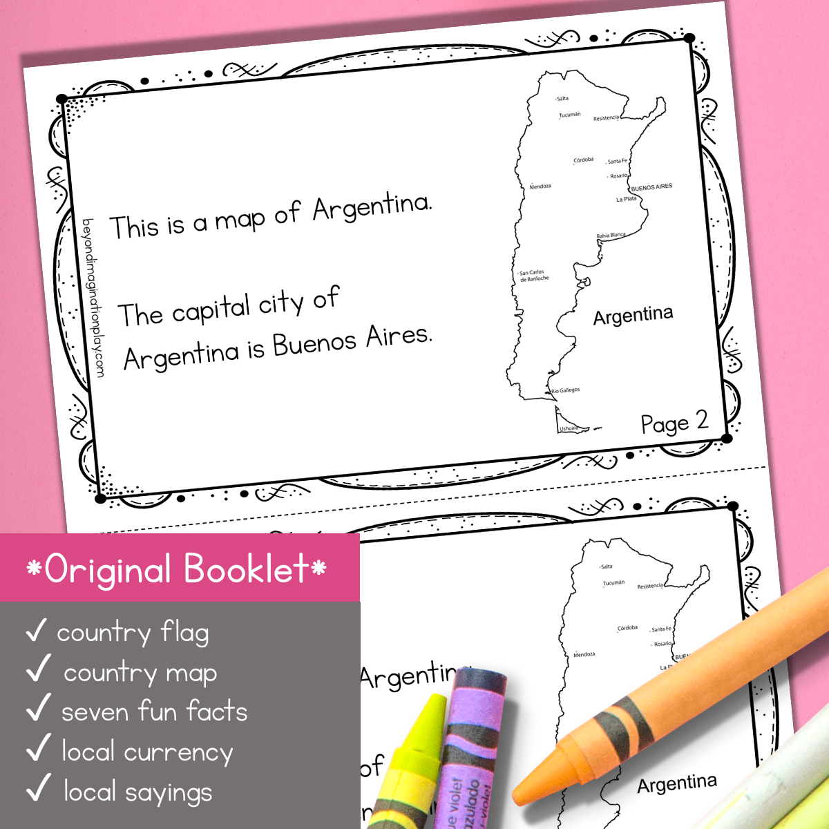 Argentina Country Study Activity Pack