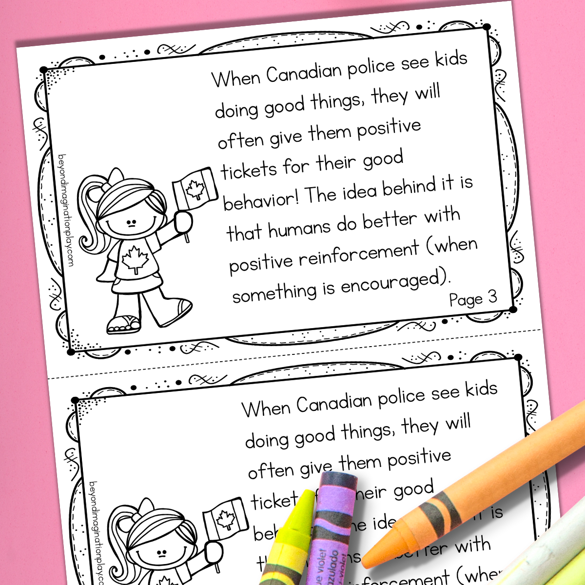 Canada Country Study Activity Pack