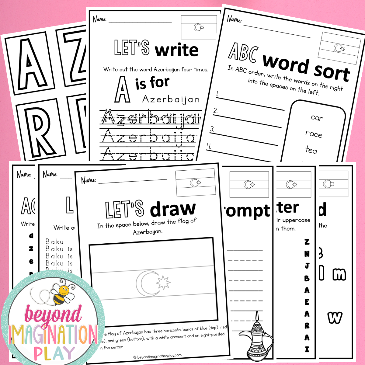 Azerbaijan Country Study Activity Pack