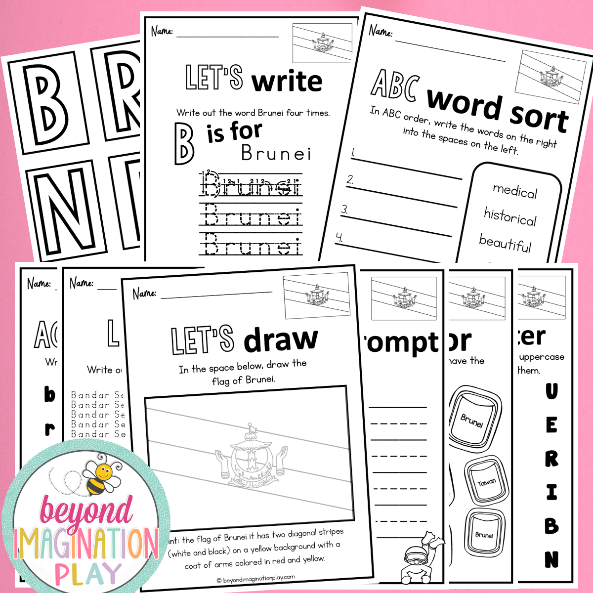 Brunei Country Study Activity Pack