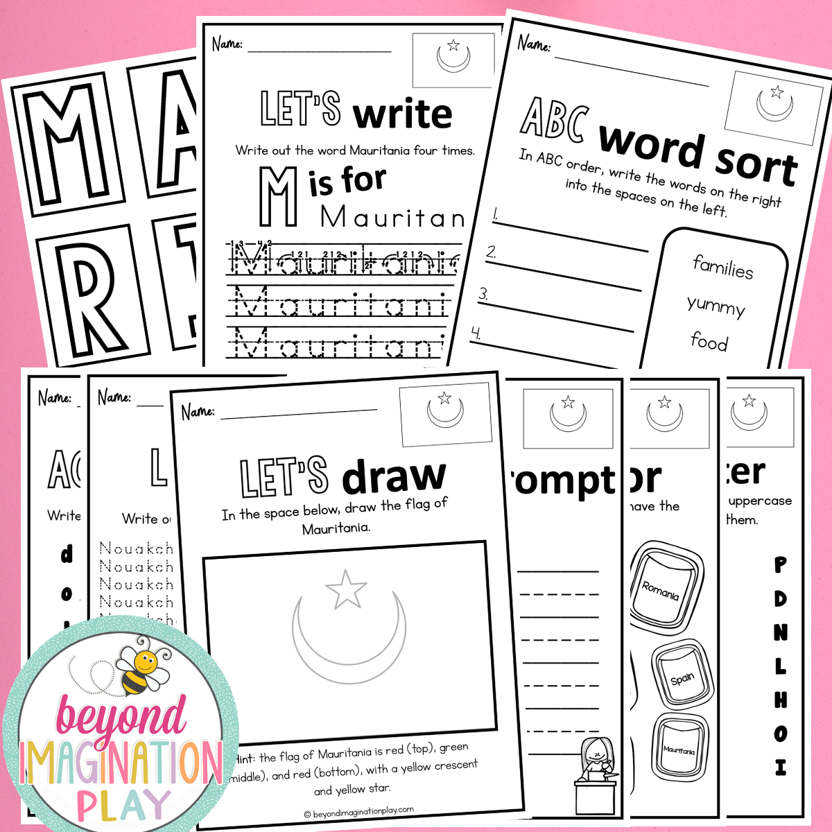 Mauritania Country Study Activity Pack