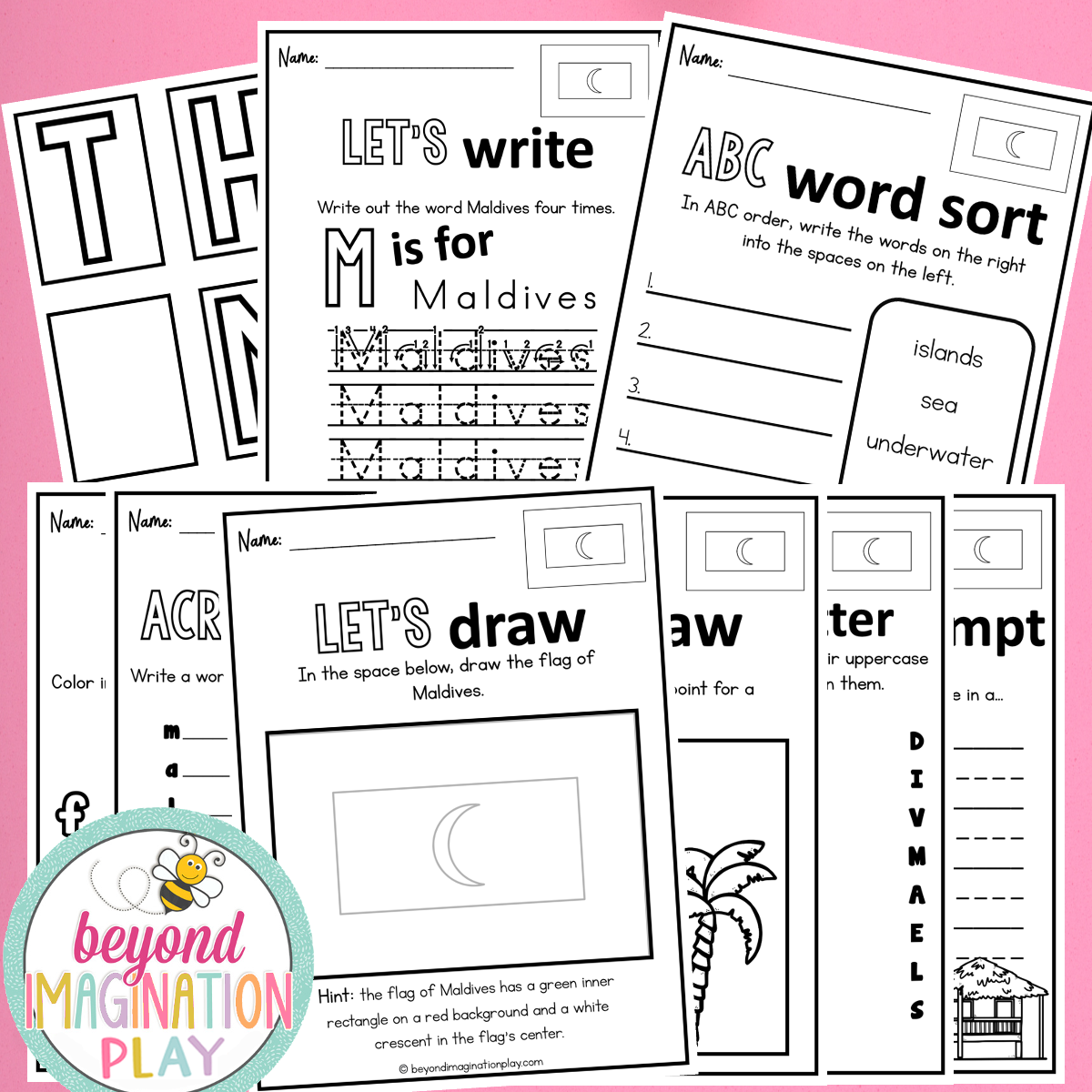The Maldives Country Study Activity Pack